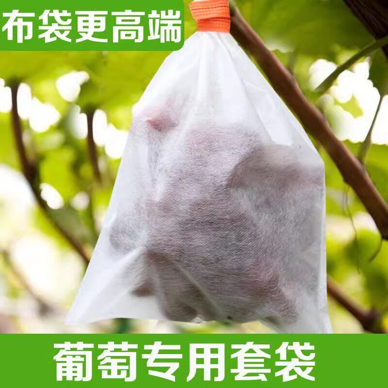 防水白色水果袋20x30